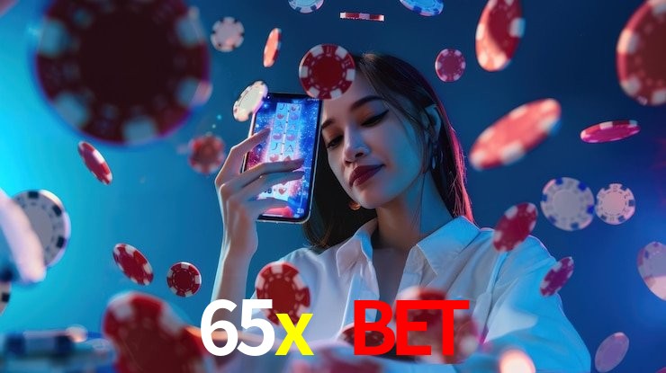 Interface do App 65x bet